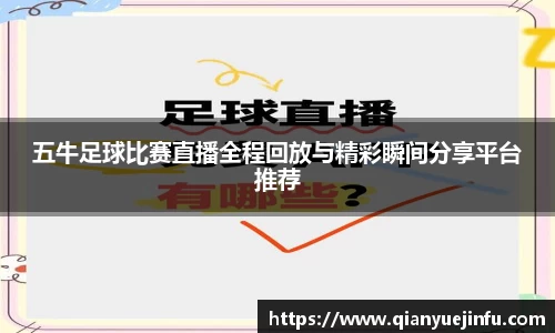五牛足球比赛直播全程回放与精彩瞬间分享平台推荐